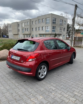 Peugeot 207 cena 9500 przebieg: 203300, rok produkcji 2010 z Chocz małe 106